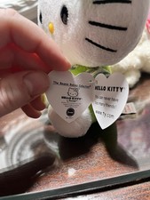 Ty Hello Kitty Apple Plush 2019 Green Apple Collection Beanie Babies