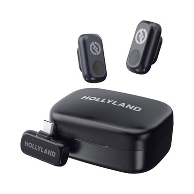 Hollyland LARK A1 Duo 2-Person Wireless Lavalier Microphone System (2.4 GHz)