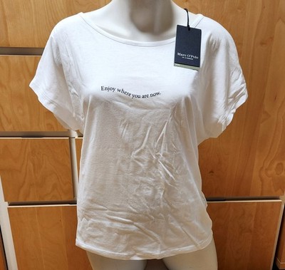 Marc O'Polo T-Shirt weiss Baumwolle Gr. XL ** Neu