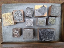  11  Letterpress Printing Blocks