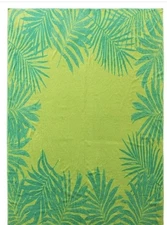 Beach Towel For Two Color Palm, Medallion Size 72" x 84"
