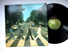 THE BEATLES - ABBEY ROAD Orig Apple Pressing -  VG+ Vinyl LP ULTRASONIC CLEAN