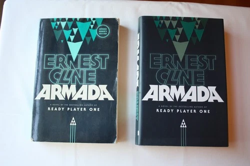 Armada, Ernest Cline, Hardcover, 2015, 1st Edition & Advance Reader's Verion