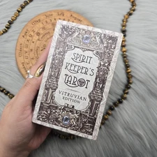 Spirit Keepers Tarot 2nd Edition by Benebell Wen 80 Card Tarot Deck USED