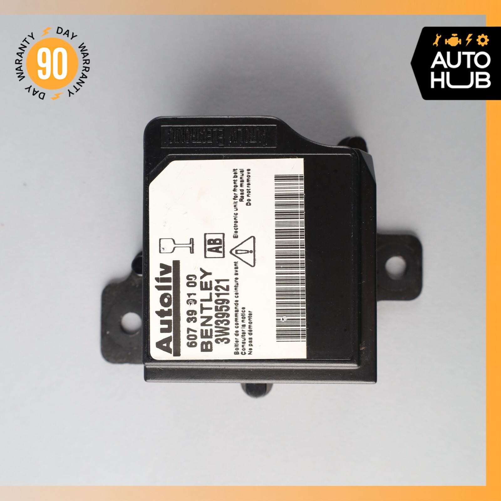 03-10 Bentley Continental GTC GT Safety Bag Sensor SRS Control Module OEM