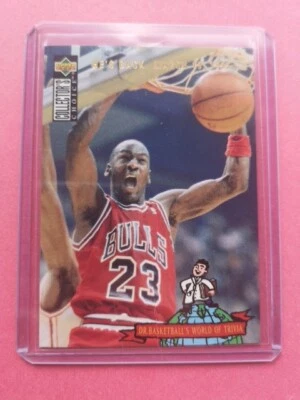 Michael Jordan Chicago Bulls Carte NBA He's Back Upper Deck 1994 #402 - Photo 1/4