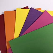 A4 Coloured Cardstock 160gsm 10 Sheets Craft Card Art Uncoated Printer