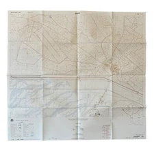 1997 NIMA Military City Graphic Map of SAFWAN, IRAQ