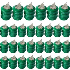 30PCS 3.6V 60mAh Ni-MH Rechargeable Battery Li-ion Battery NEW