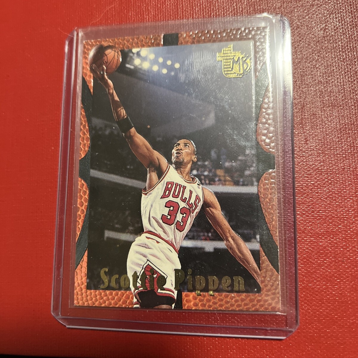 1995 Topps Embossed Scottie Pippen #16! Chicago Bulls | eBay
