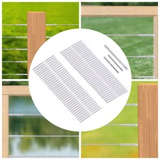 70/100pcs Left & Right Handed Thread Swage Lag Screws for 1/8" Deck Cable Rail