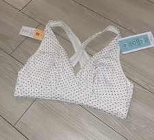 Playtex Maternity Nursing Cross Over Sleep Wire Free Bra 4960 Womens S Small New