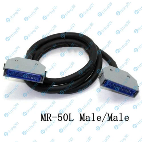 Fit FOR FANUC I/O machine 50-PIN Connection Cable MR-50L Male female 1m/3m/5m