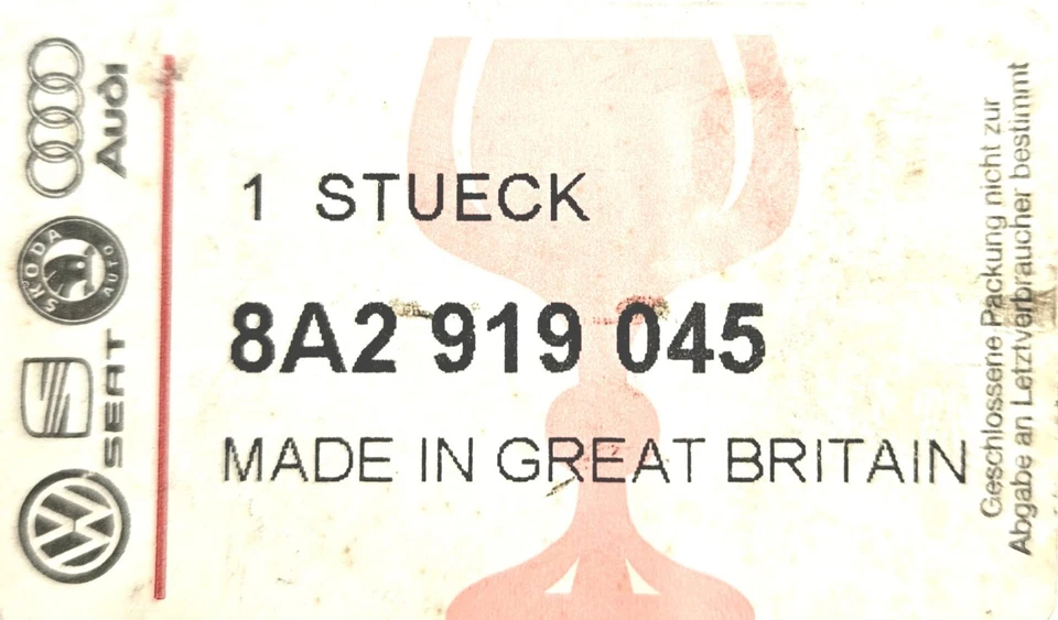 Original Volkswagen 8A2919045 Fuel Gauge AUDI 80, S2, Coupe, Cabriolet - Изображение 2 из 4