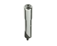 NEW! GENUINE 135MM LONG ALLOY STEM QUILL ADAPTER 25.4/28.6 AD-02CN IN CHROME.