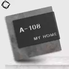 Hotel House Apartment Villa Door Address Plaque 3-15 Numbers Letters Customized