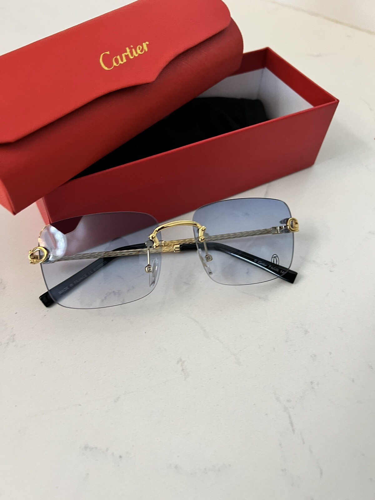 Cartier Sunglasses Men (Barely Worn).. Gem