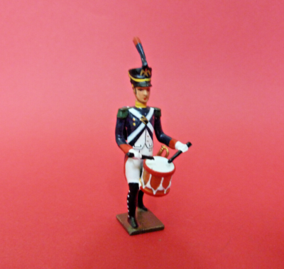 Soldat Plomb CBG Mignot 762 - Timbaliers 1er Empire Carabiniers (54mm)