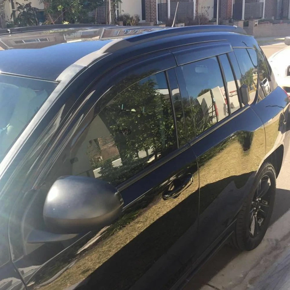 Injection Weather Shields Window Visors for JEEP COMPASS 2007-2017 - image 4 of 4