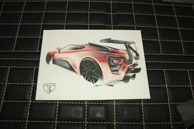 VIP brochure brochure Zenvo TSR-S Geneva 2019 RARE