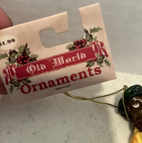 Old World Christmas Ornament African American Ice Skating - Picture 3 of 6
