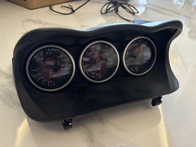 Suabru impreza WRX sti genome gauge oil turbo GDA GDB defi