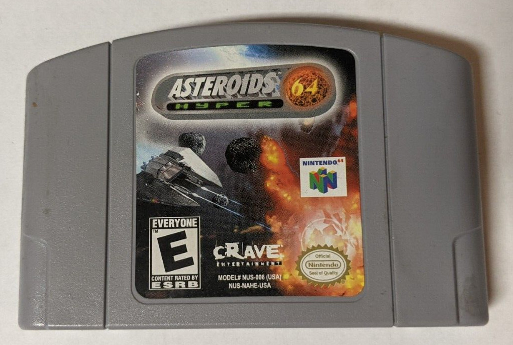 Asteroids Hyper 64 [Nintendo 64 - NUS-NAHE-USA]