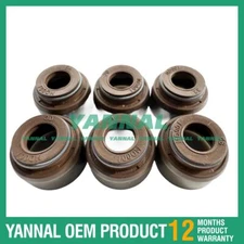 6PCS New For Iseki Valve Oil Seal E3CD Engine Spare Parts