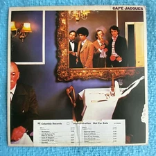 Cafe Jacque Round the Back LP Vinyl Record Album 1977 MINT