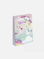 X Large Gift Bag For Girls Present Wrap Unicorns Birthday Party Kids Women
