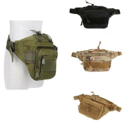Men Tactical Waist Fanny Pack Pouch Military Camping Hiking Outdoor Belt  Bum Bag Australia