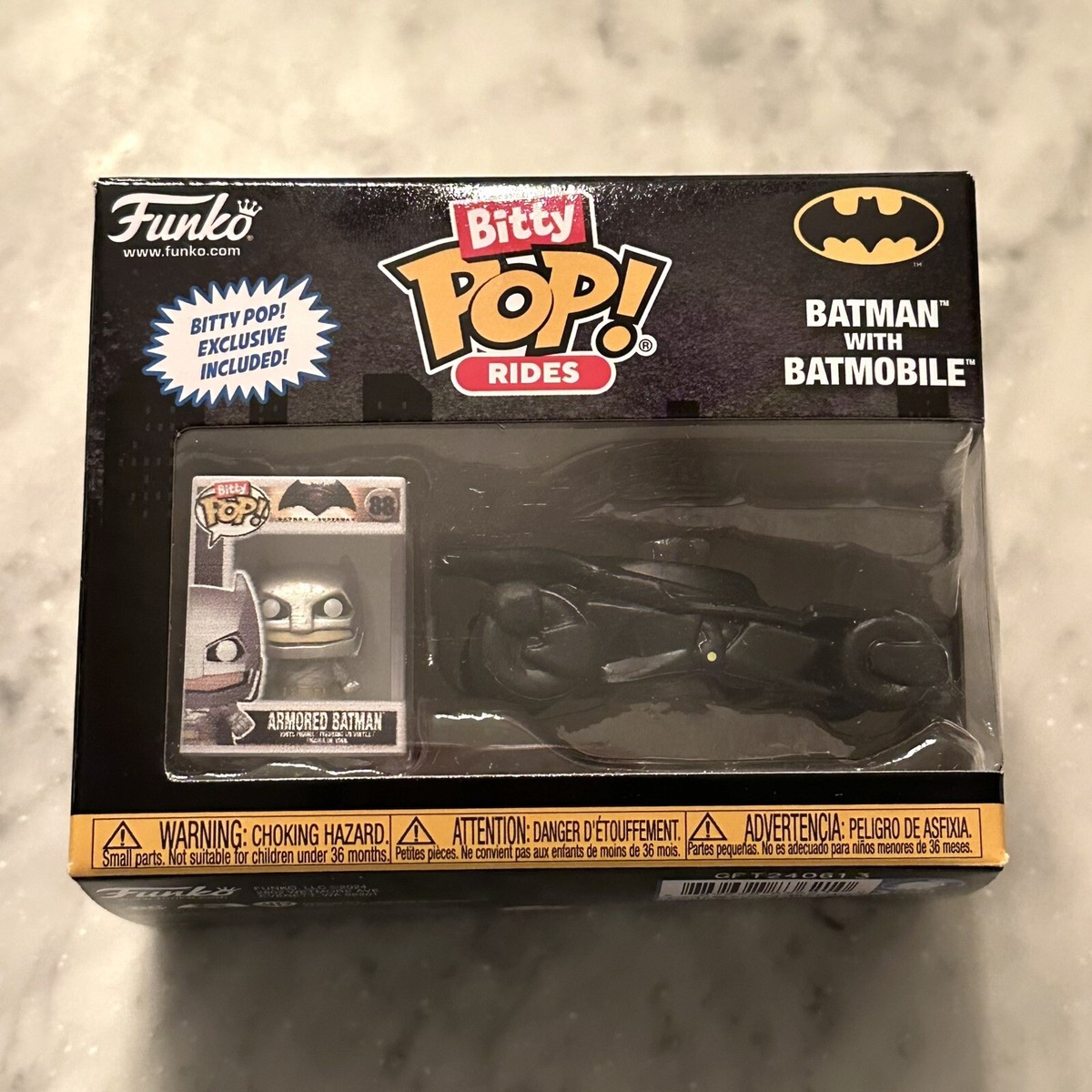 【新品未使用】funko pop BATMAN IN BATMOBILE Funko Pop Rides 522 Batman 85th Anniversary Batman in