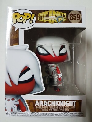 Funko Pop Marvel Infinity Warps #859 Arachknight Brand New