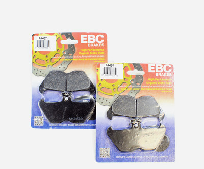 Brake Pads EBC Organic for 1993-96 BMW R 100 MYSTIC - Frt 2 Sets