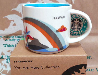 Starbucks Coffee Mug/Cup/Mug HAWAII, YAH, NEW/Unused in Original Box Gift Box!