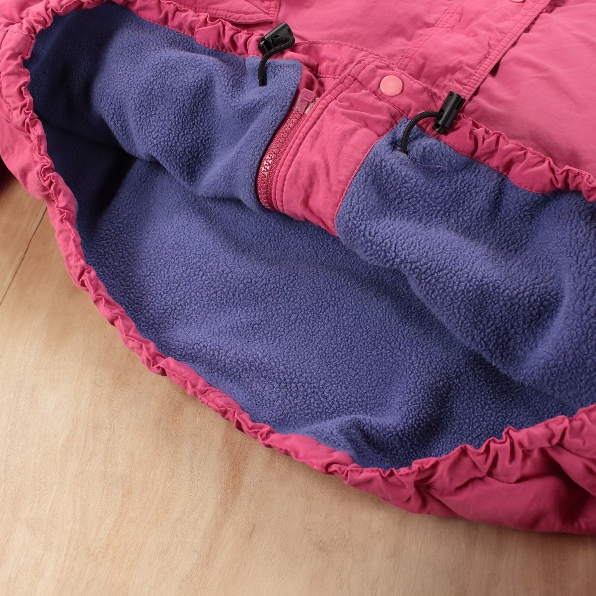 PATAGONIA fleece lined nylon bomber jacket 12 tag vtg 90s PATAGONIA fleece lined nylon bomber jacket 12 tag vtg 90s