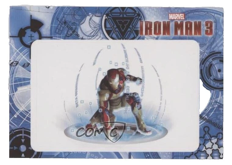 Iron Man Sticker Collectable Trading Cards