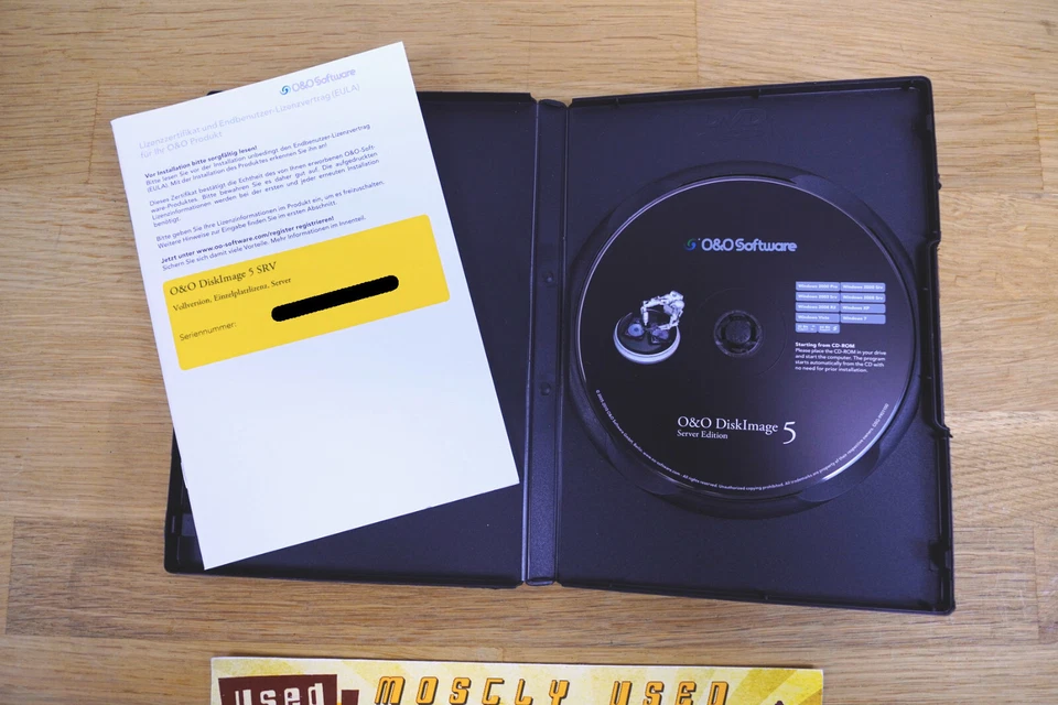 O&O DiskImage 5 - Server Editon - CD | OVP | NOS | NM- - Bild 3 von 4