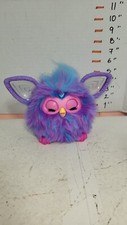 Furby Purple Plush Tie Dye Interactive Toy 2023 Glowing Ears