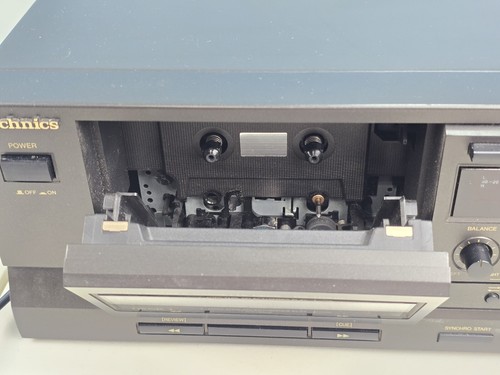 Technics Stereo Double Cassette Deck RS-TR210 ***NO AUDIO OUT*** - Picture 4 of 13