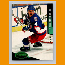 Fredrik Olausson #227 1993 Parkhurst Emerald Ice Winnipeg Jets Hockey Card NHL