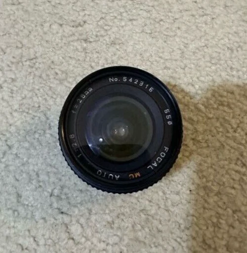 Objetivo focal mc 2.8 28mm nº542316 Foto 2 de 4