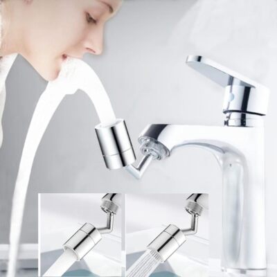 Universal Wasserhahn Spritzfilter 720° drehbar Düsenspritze Perlator Aufsatz 