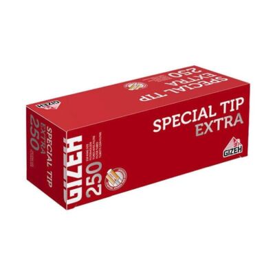 Gizeh Special Tip Extra Zigarettenhülsen Hülsen - 250 Pro Box