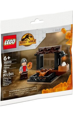 LEGO 30390- Jurassic World Dominion- Dinosaur Market; New & Sealed Polybag
