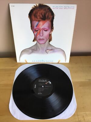 David Bowie Aladdin Sane Vinyl Record 1980 Reissue AYL1-3890 | eBay