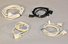 lot of 4, 6FT DB9 9 Pin RS232 Male to Female Extension Cable Adapter