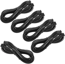 5Packs 2/4Pin Waterproof Extension Cable Wire Leads Cord for FVTLED Deck Lights