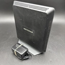 NETGEAR Nighthawk AC1900 C7000V2 Wi Fi Cable Modem Router-W/Adapter