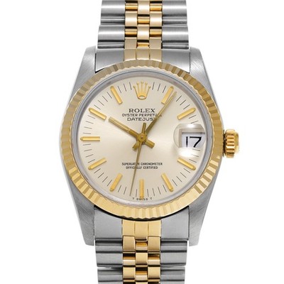 ROLEX Datejust 68273 Silver WATCH 712126